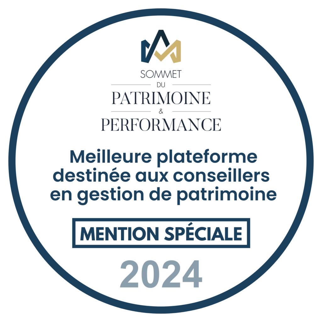 meilleure plateforme destinée aux CGP sommet du patrimoine et de la performance